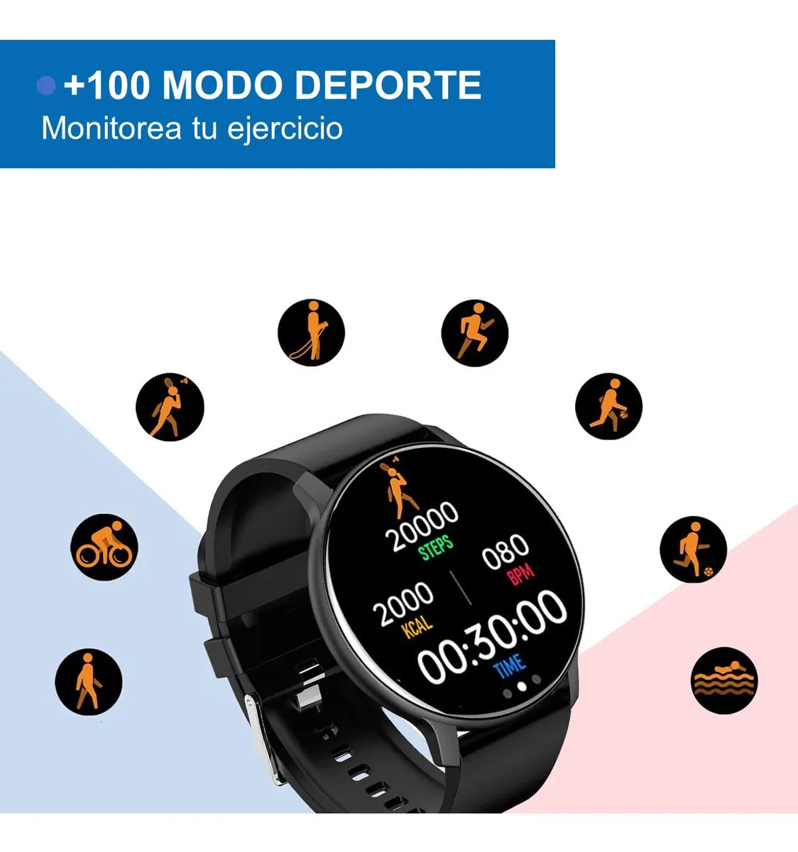 💥 Reloj Deportivo Inteligente Linkon – ¡Precio Especial por Hoy!
