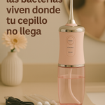 IRRIGADOR DENTAL RECARGABLE PREMIUM + 🎁 BOQUILLAS 🎁 "ENVIÓ GRATIS A TODA GUATEMALA "